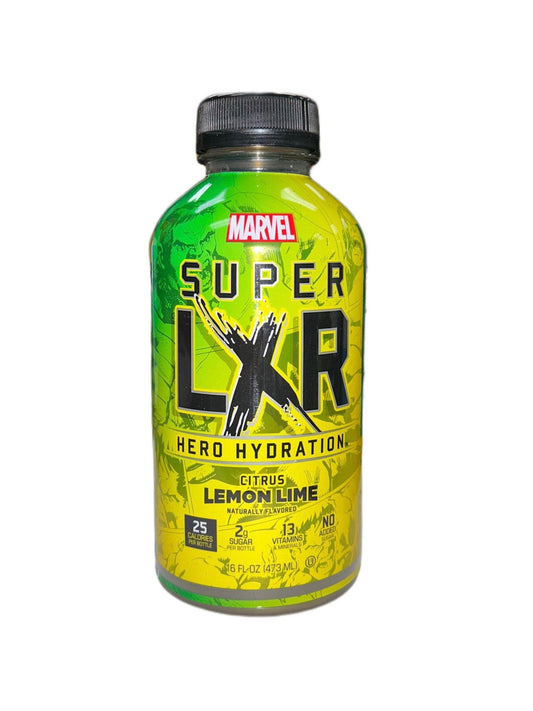 Marvel Super LXR Hero Hydration by Arizona Citrus Lemon Lime - Extreme Snacks