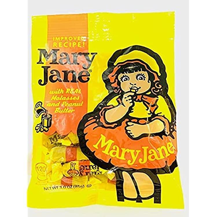 Mary Jane Molasses & Peanut Butter Candy - Extreme Snacks