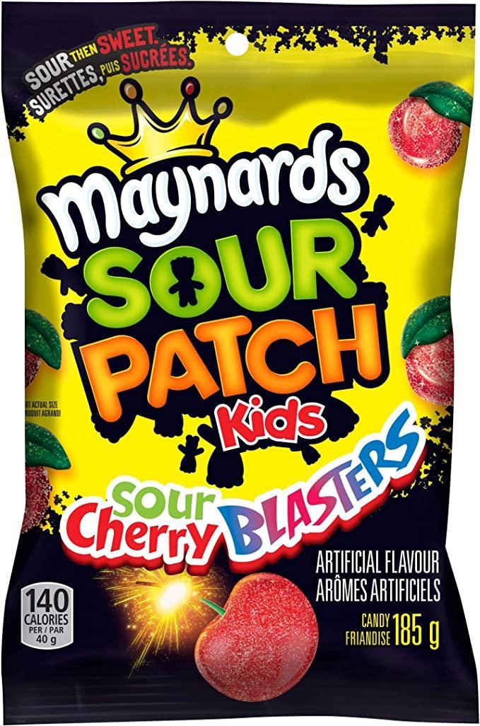 Maynards Sour Patch - Cherry Blasters - 185G - Extreme Snacks