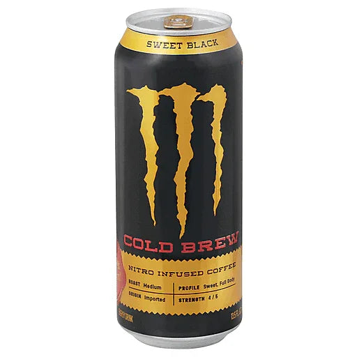 Java Cold Drinks Monster Energy Java Cold Brew Sweet Black