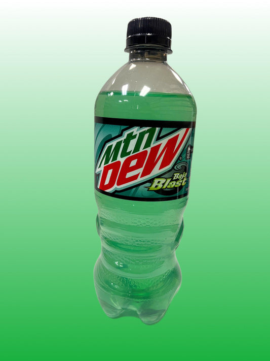 Mountain Dew Baja Blast Bottle 591ML - Extreme Snacks