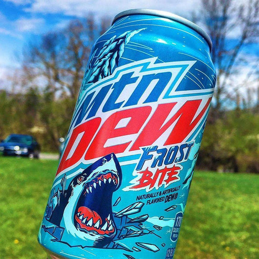 Mountain Dew Frostbite Can - Extreme Snacks