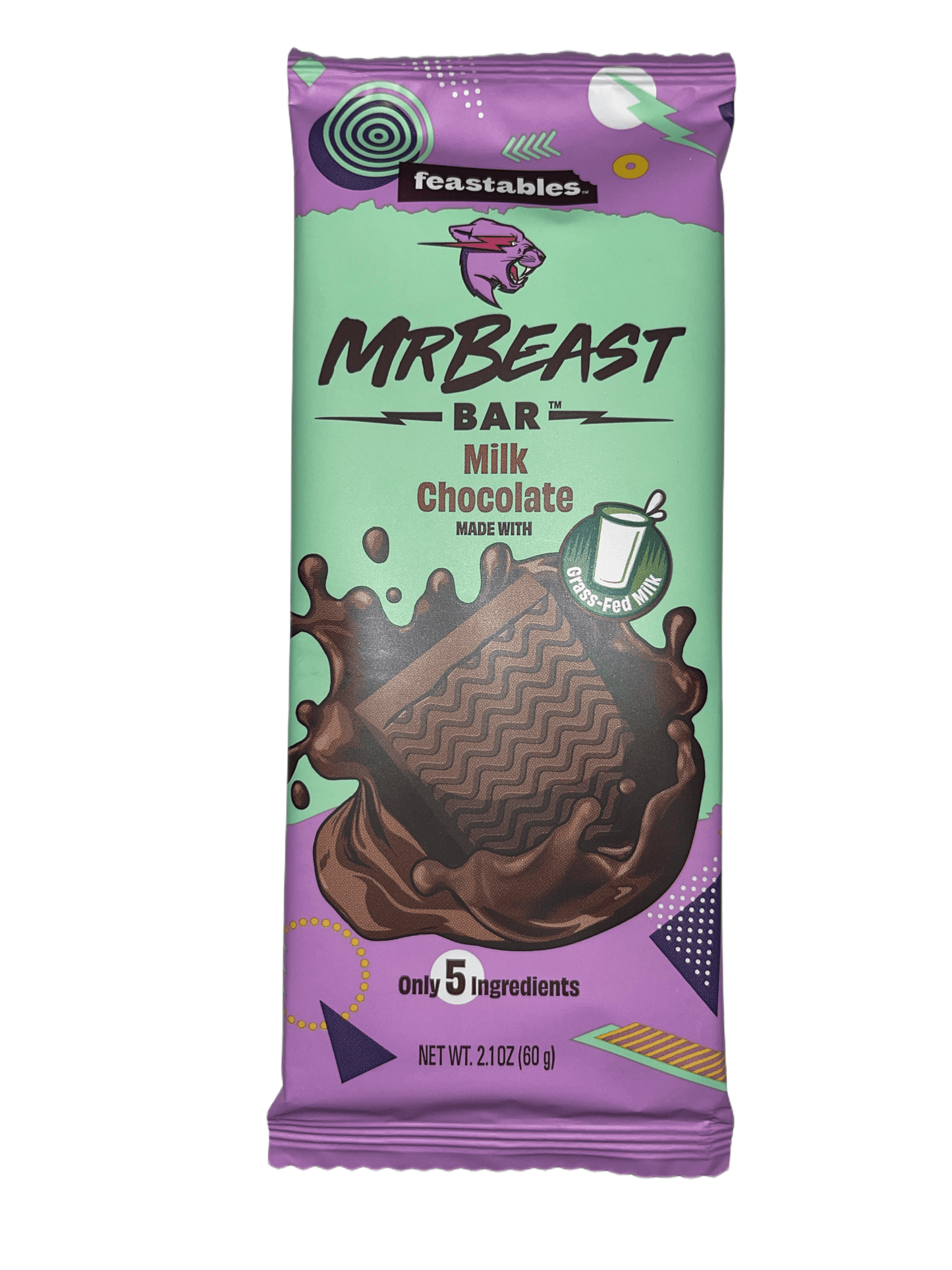 Mr. Beast Chocolate Bar - Milk Chocolate - Extreme Snacks
