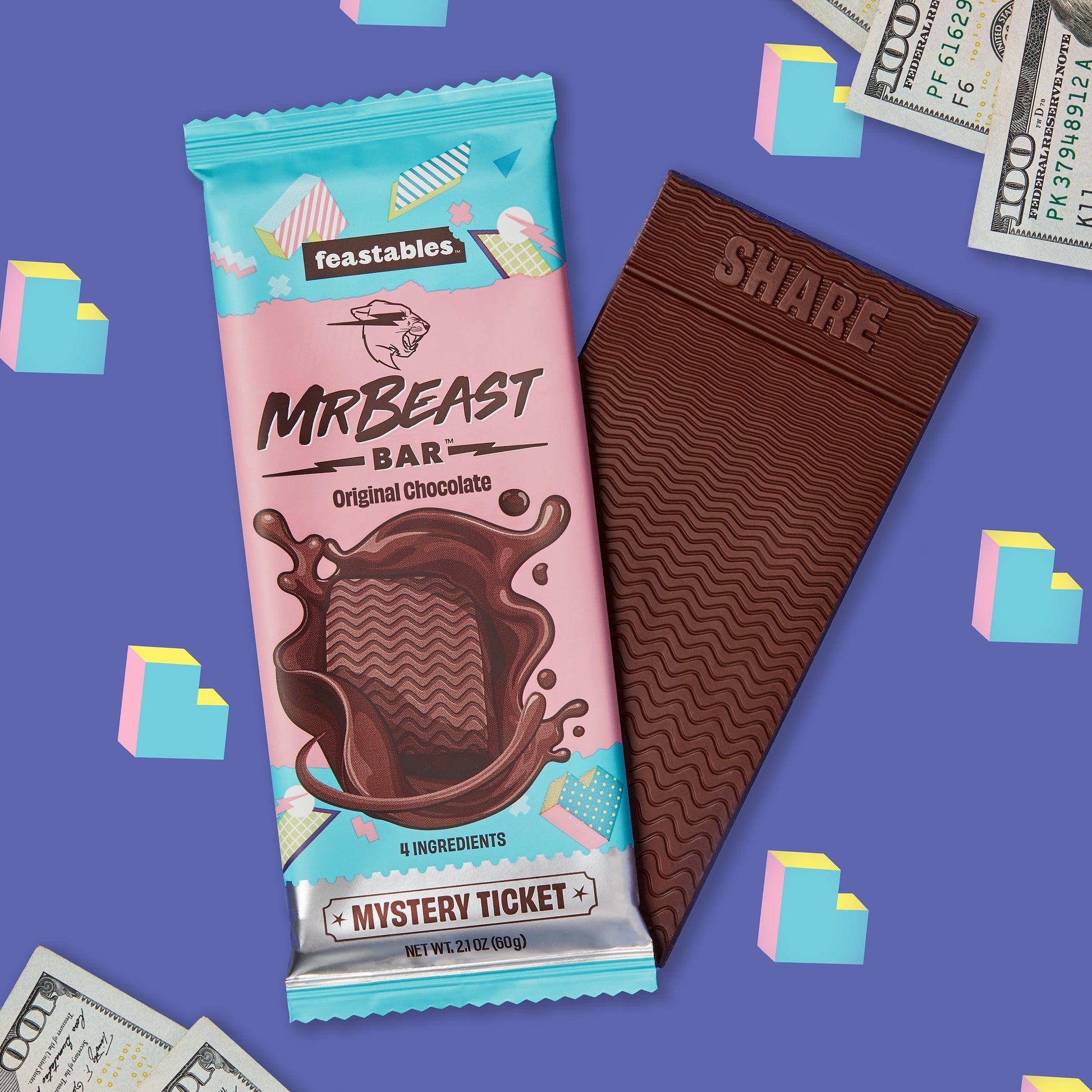 How much sugar is in MrBeast chocolate bars?