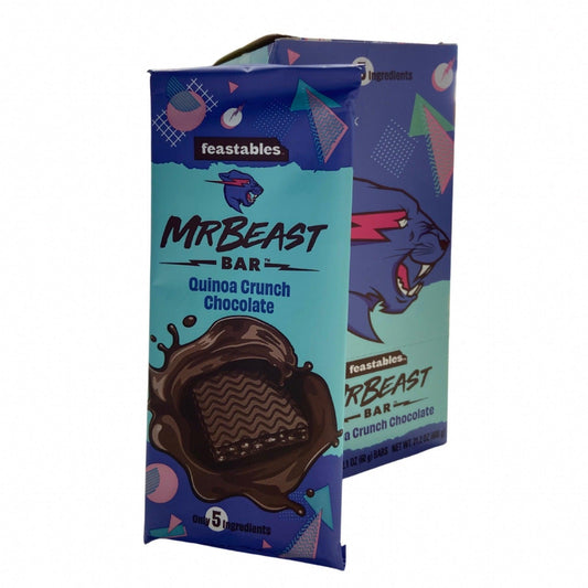Mr. Beast Chocolate Bar - Quinoa Crunch Chocolate - Extreme Snacks