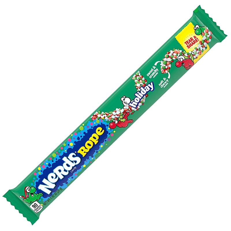 Nerds Rope Candy Holiday Edition - Extreme Snacks