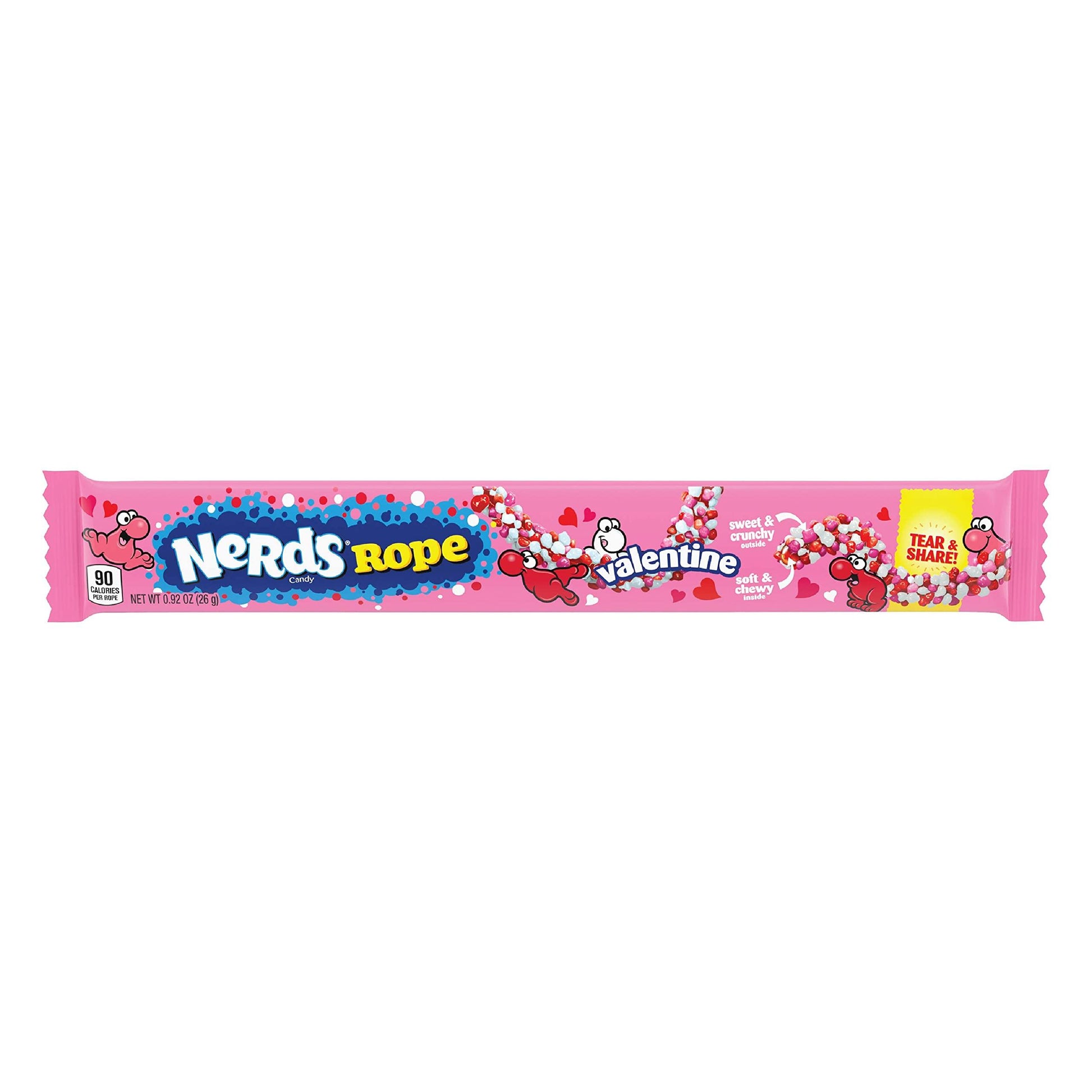 Nerds Rope Valentine's Day Candy - 0.92OZ - Extreme Snacks