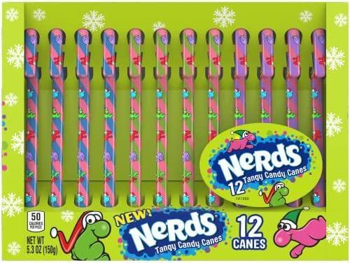 Nerds Tangy Candy Canes - Extreme Snacks