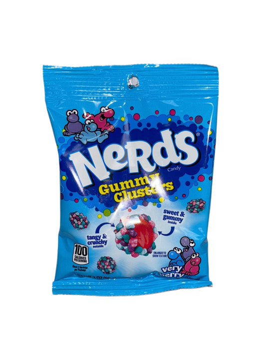 Nerds Very Berry Gummy Clusters 3OZ - Extreme Snacks