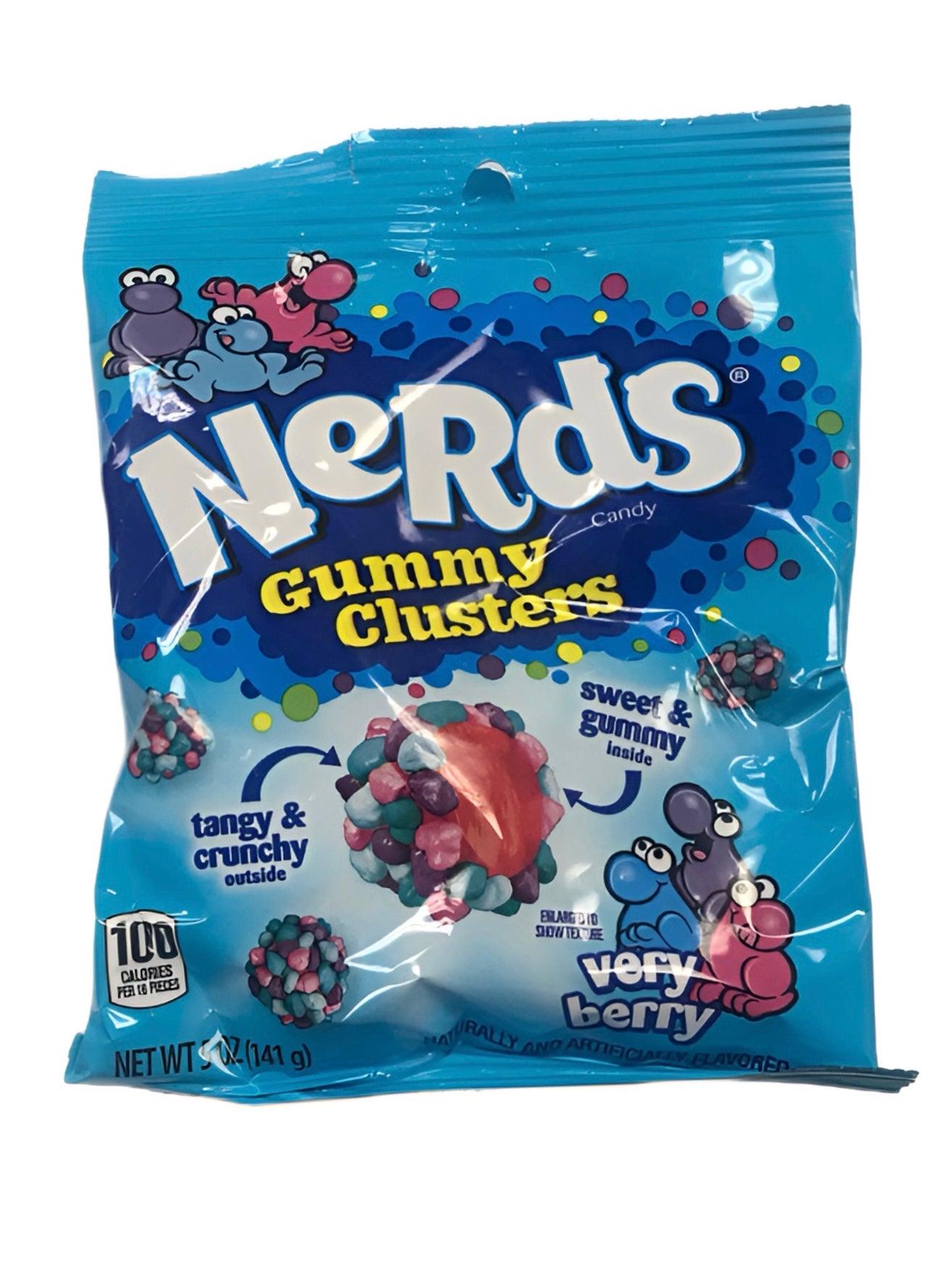 Nerds Very Berry Gummy Clusters - 5OZ - Extreme Snacks