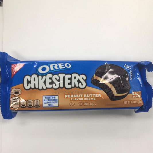 Oreo Cakesters Peanut Butter Flavour - Pack of 3 - Extreme Snacks