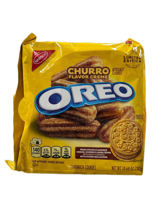 Oreo Churro Limited Edition 10.68OZ - Extreme Snacks