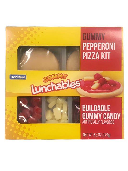 Oscar Mayer Gummy Lunchables Pepperoni Pizza Kit 6.3 OZ - Extreme Snacks