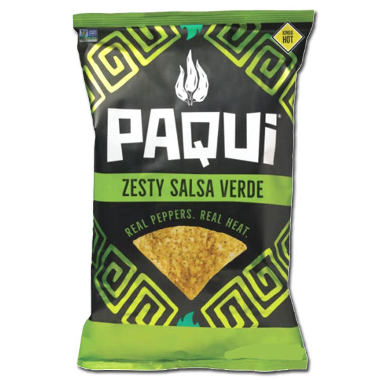 Paqui Zesty Salsa Verde Chips 155G - Extreme Snacks