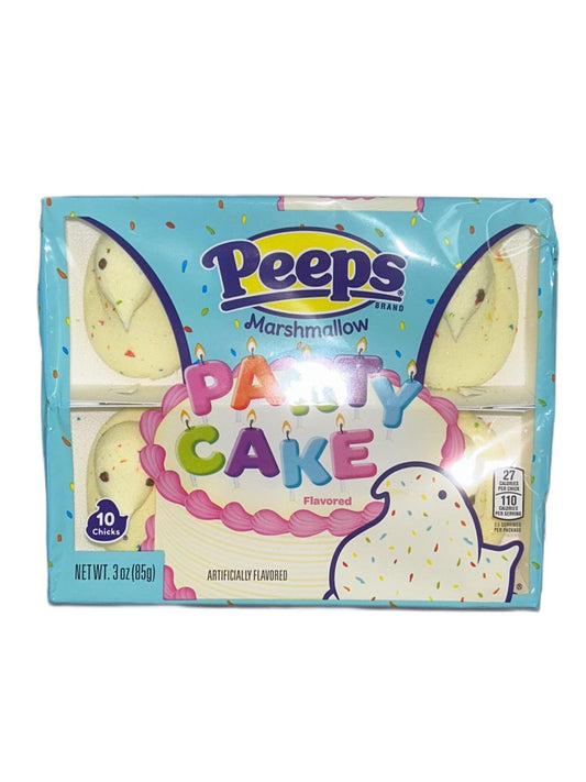 Peeps Marshmallow Easter Party Cake - 10CT - Extreme Snacks