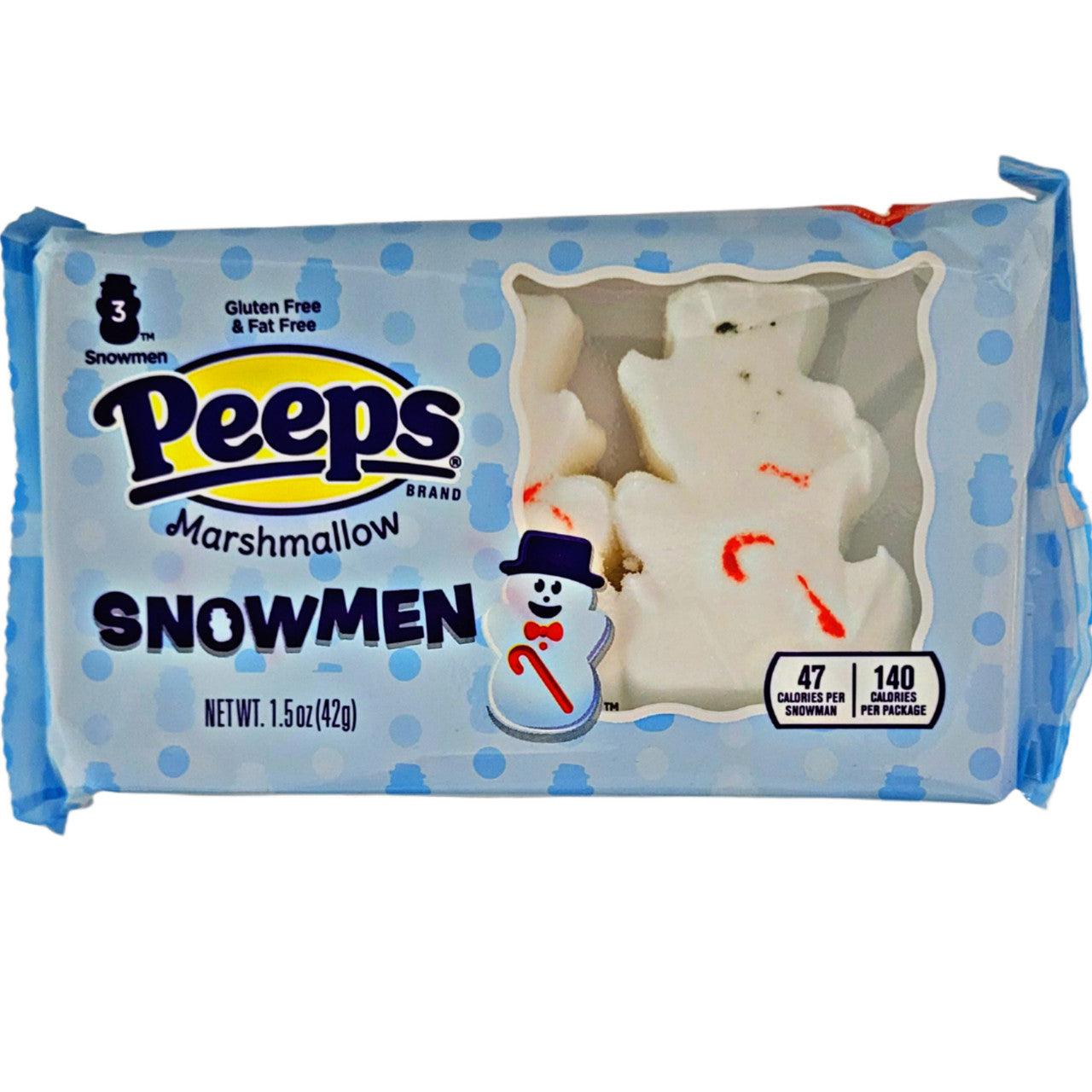 Peeps Marshmallow Snowmen - Extreme Snacks