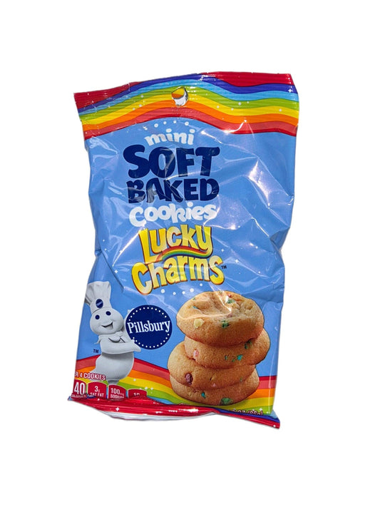 Pillsbury Mini Soft Baked Cookies Lucky Charms - 3OZ - Extreme Snacks