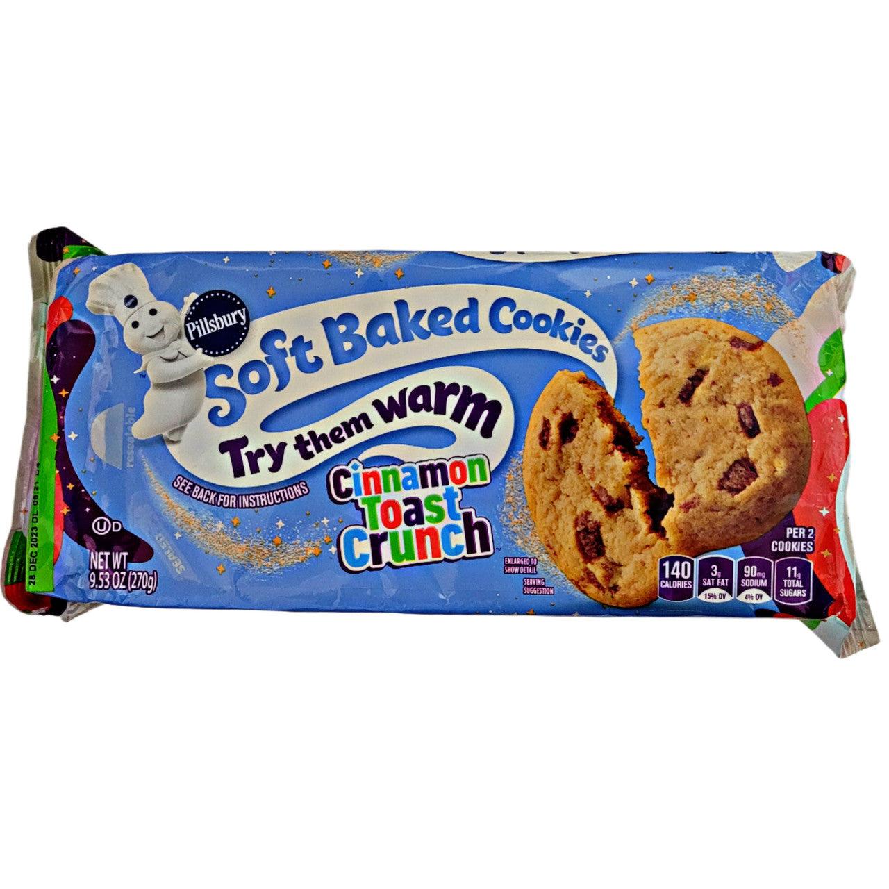Pillsbury Soft Baked Cookies Cinnamon Toast Crunch - Extreme Snacks