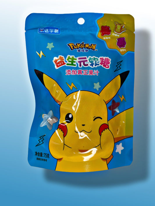 Pokemon Sweets Lemon Strawberry Grape China Edition - Extreme Snacks