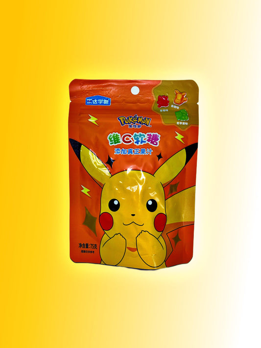 Pokemon Sweets Orange Strawberry Green Apple China Edition - Extreme Snacks