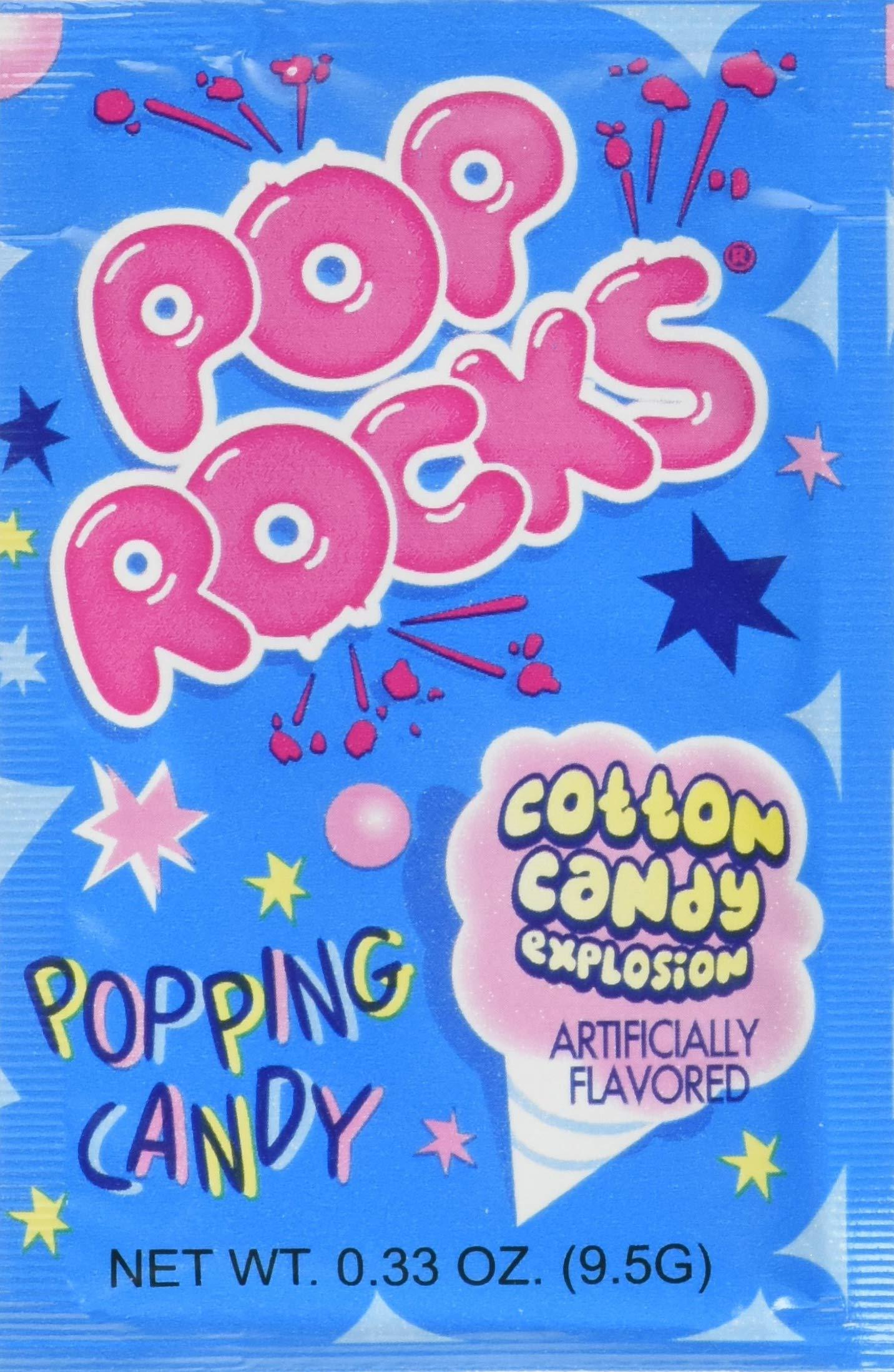 Pop Rocks Cotton Candy 9.5G - Extreme Snacks