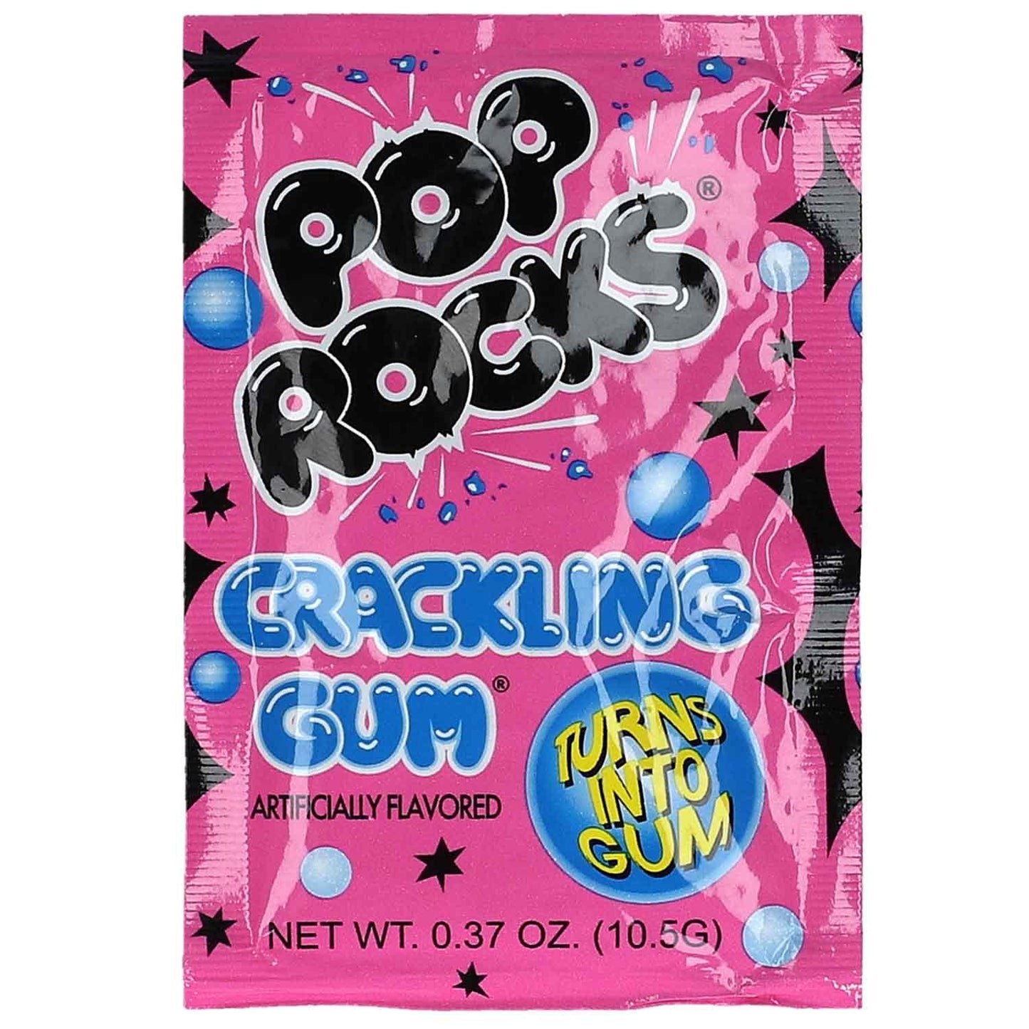 Pop Rocks Crackling Gum 10.5G - Extreme Snacks