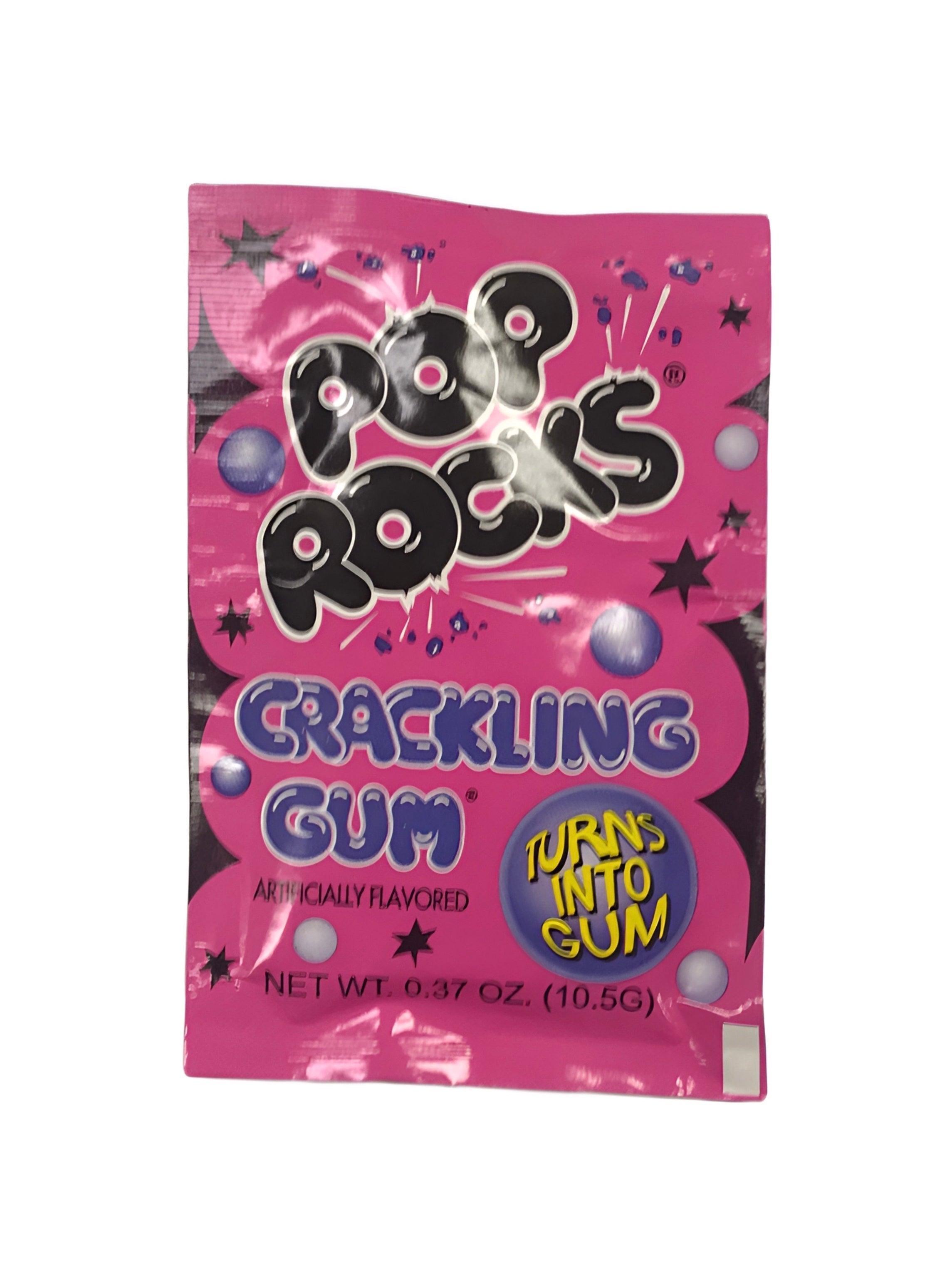 Pop Rocks Crackling Gum 10.5G | Popping Sensation