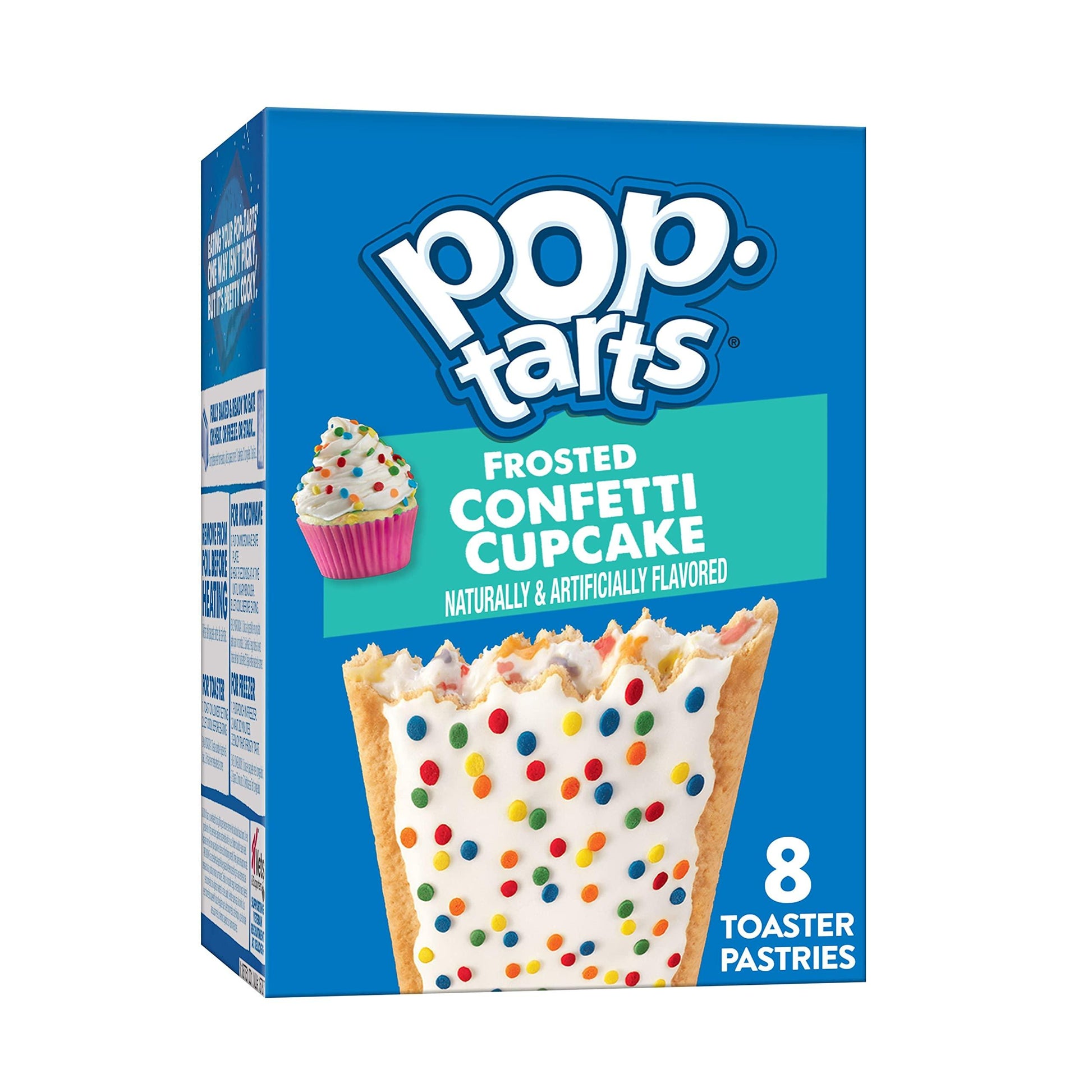 Pop Tarts - Frosted Confetti Cupcakes 8 Pack - Extreme Snacks