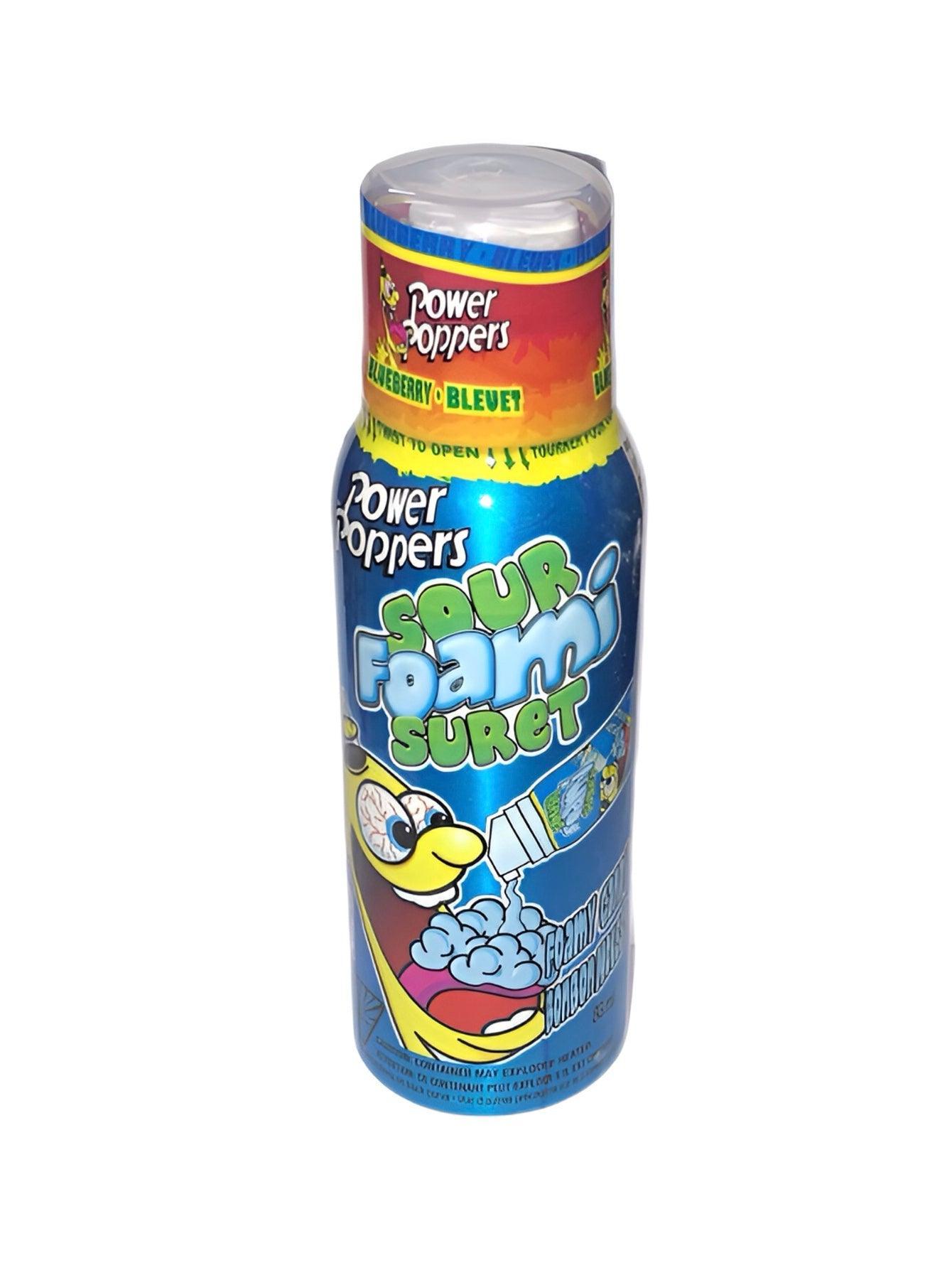 Power Poppers Sour Foami Suret 88ML - Extreme Snacks