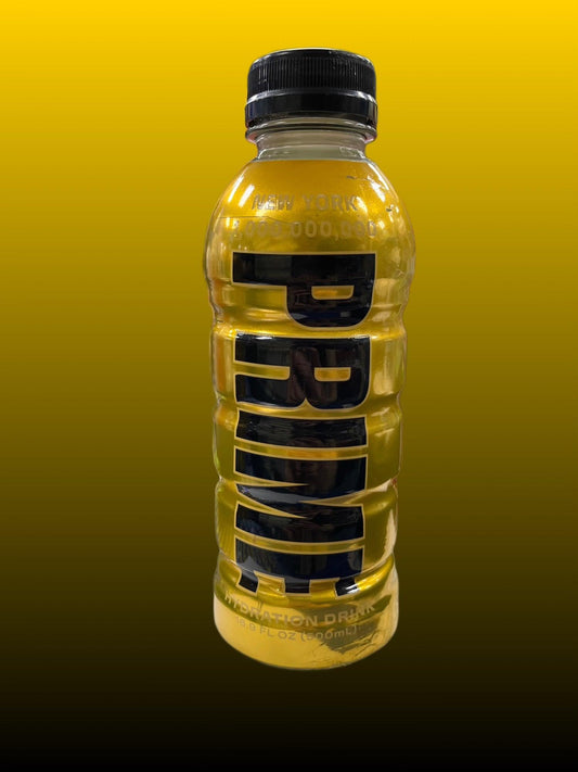 Prime Gold 1 Billion New York Bottle Limited Edition - Scratched Bottle - Extreme Snacks
