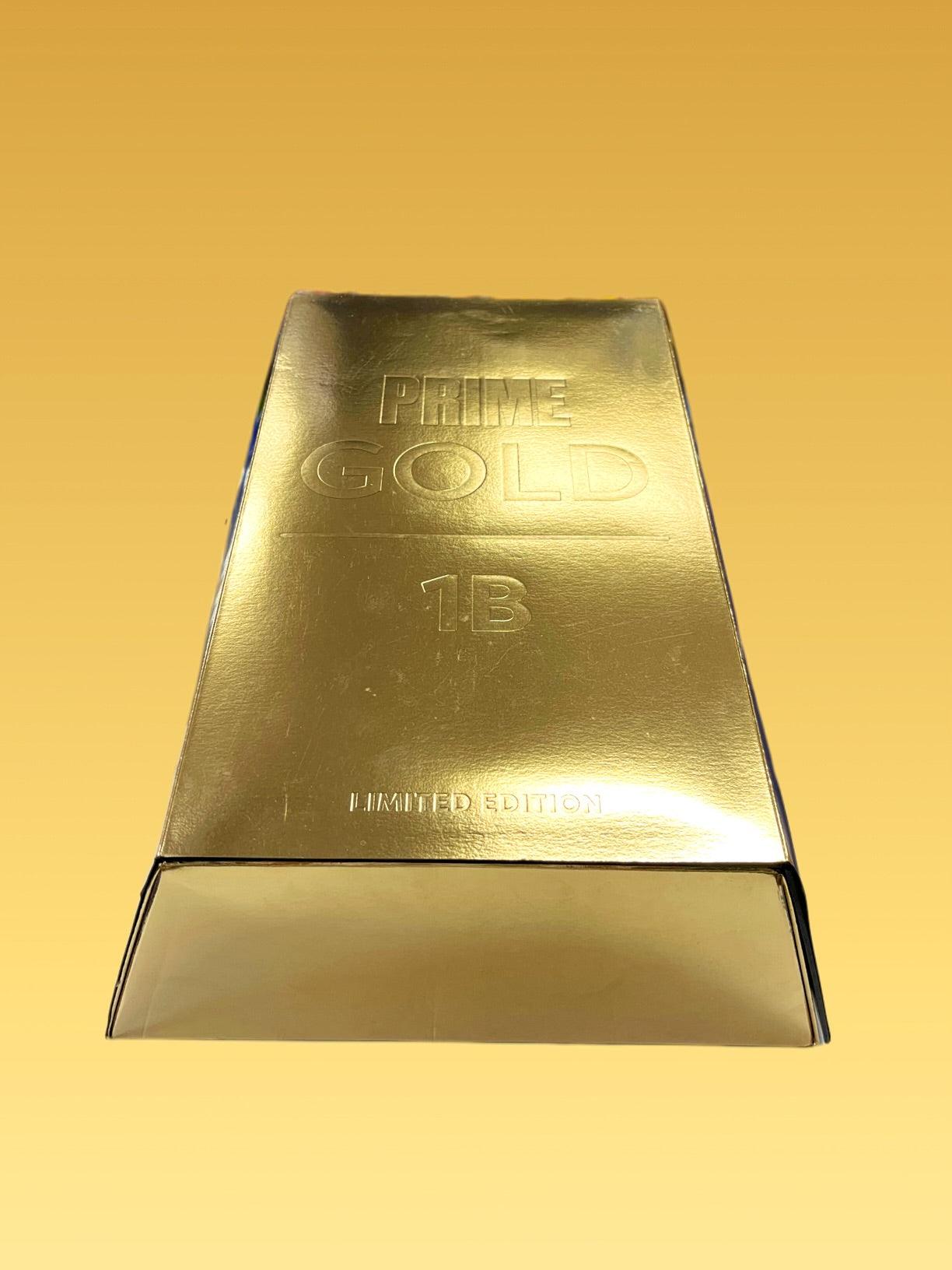 Prime Gold 1 Billion New York Vaulted Signed By Logan Paul - Extreme Snacks
