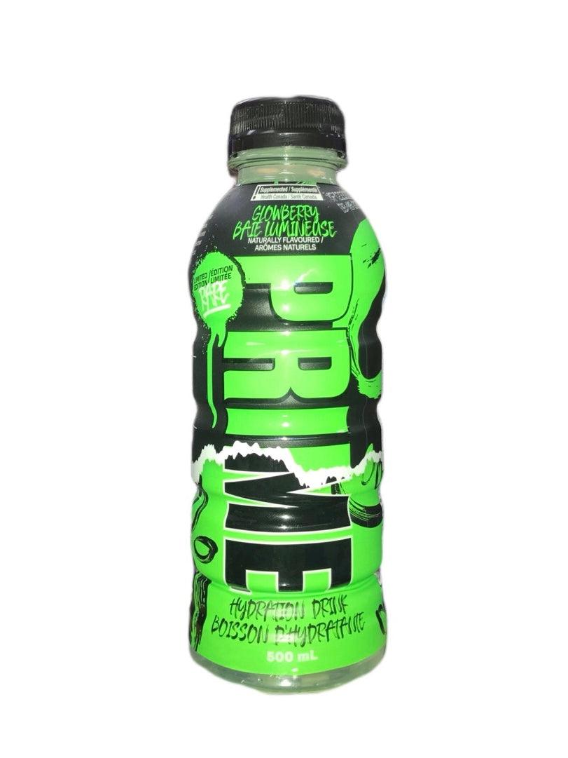 Prime Hydration Glowberry - Canada Rare Bottle Edition - Extreme Snacks