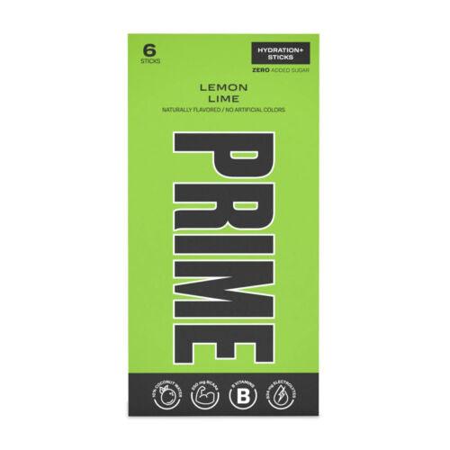 Prime Hydration Lemon Lime Sticks - 6 - Extreme Snacks