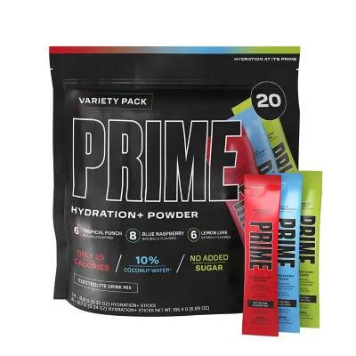 Prime Hydration Powder - Variety X 20 Sticks - Extreme Snacks