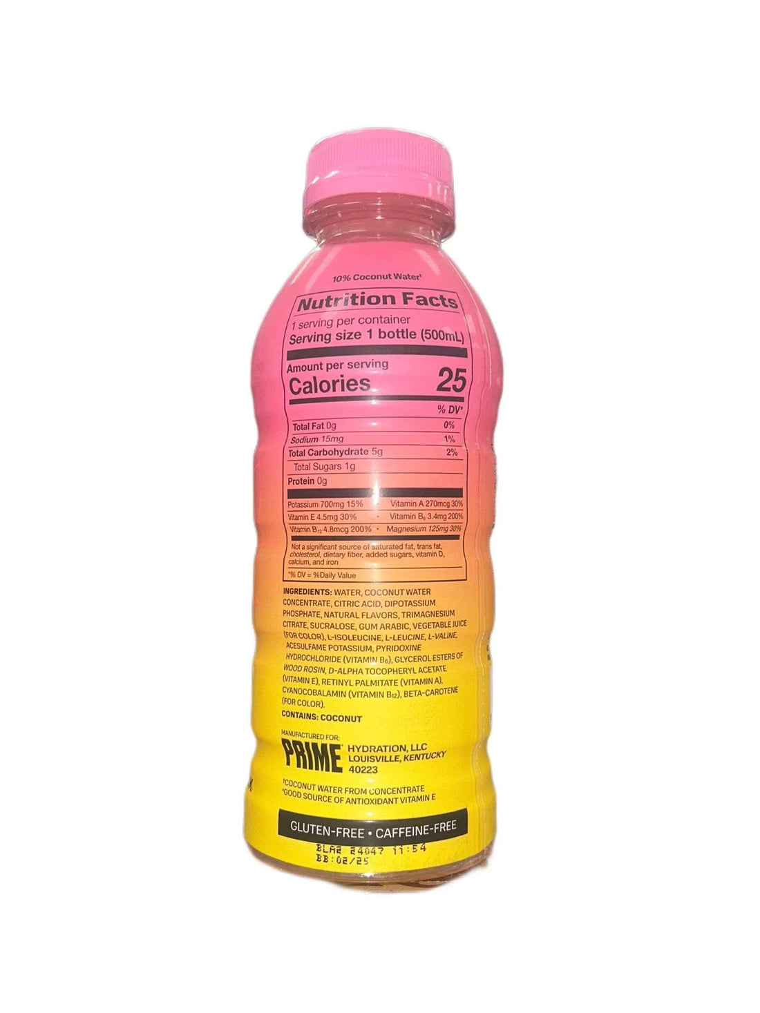 Prime Hydration Strawberry Banana - U.S Edition