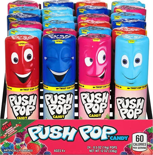 Push Pop Assorted Flavors - Extreme Snacks