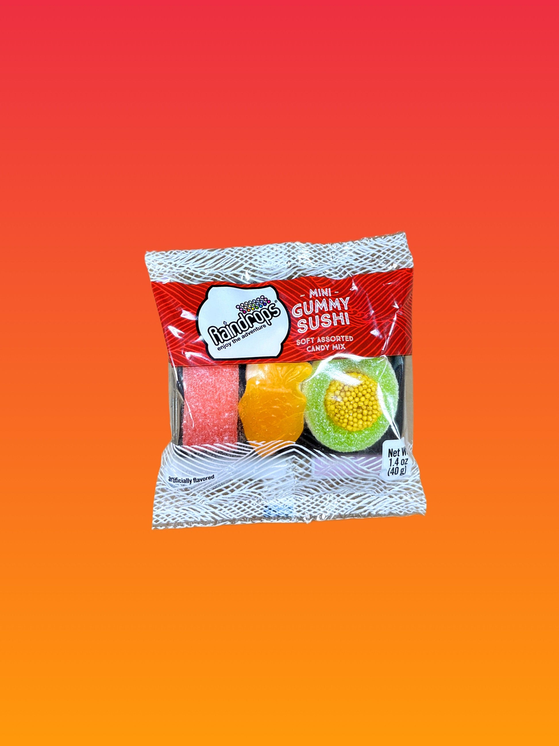 Raindrops Mini Gummy Sushi - Extreme Snacks