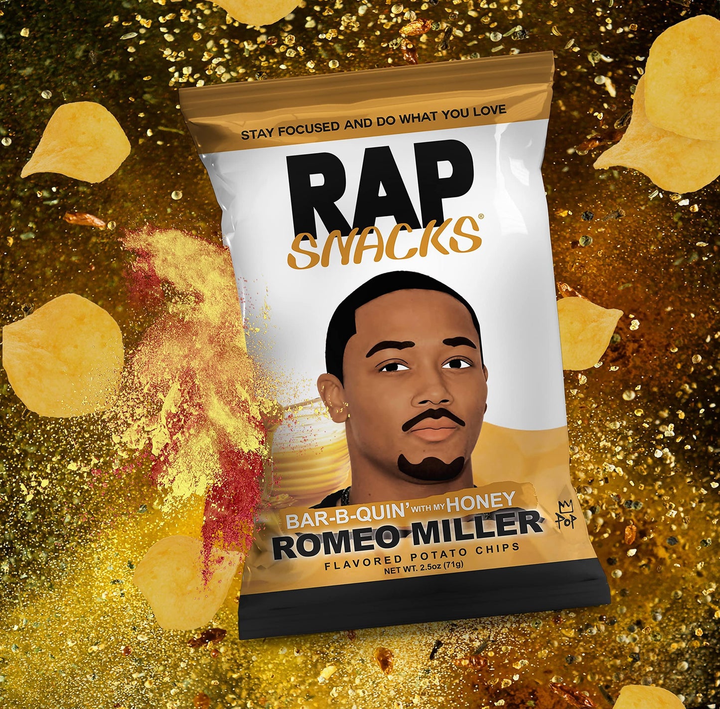 Rap Snacks BBQ-Romeo Miller Quin Honey - Extreme Snacks