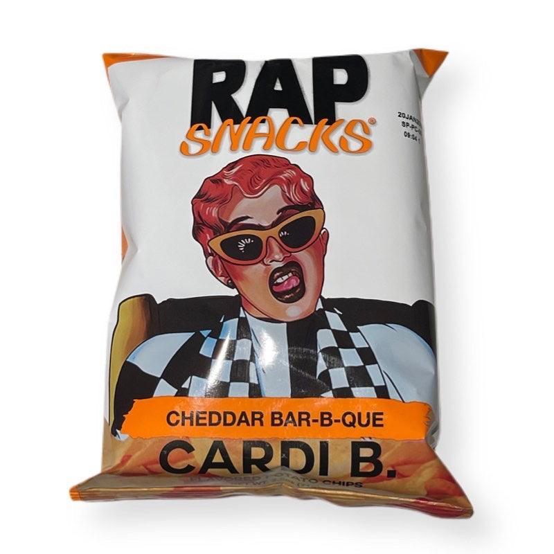 Rap Snacks Chips - Cardi B Cheddar BBQ - 71G - Extreme Snacks