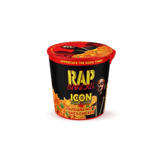 Rap Snacks Louisiana Hot ICON Ramen Noodles Boosie - Extreme Snacks