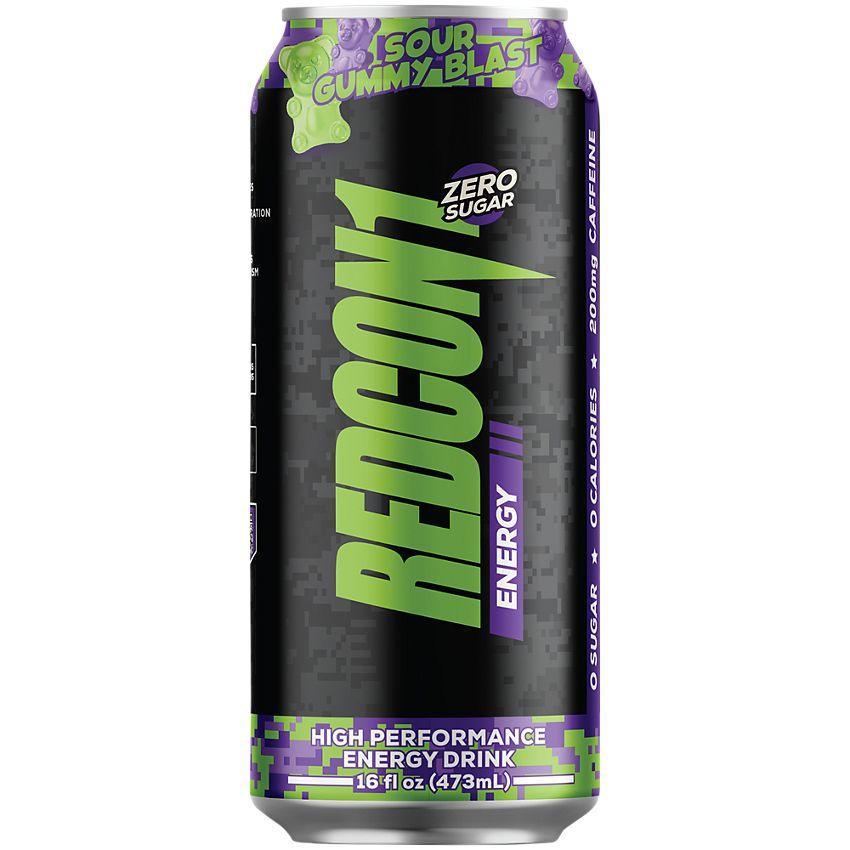 Redcon1 Sour Gummy Blast Energy Drink - Extreme Snacks