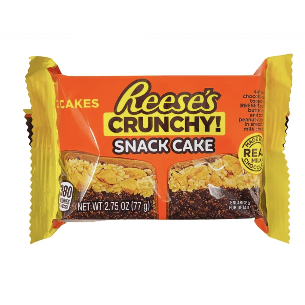 Reces Crunch Reese's Crunchy Snack Cake | Ultimate Treat