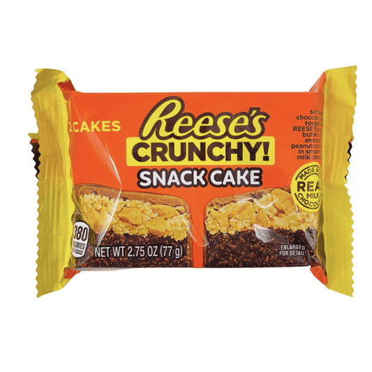 Reese's Crunchy Snack Cake - Extreme Snacks