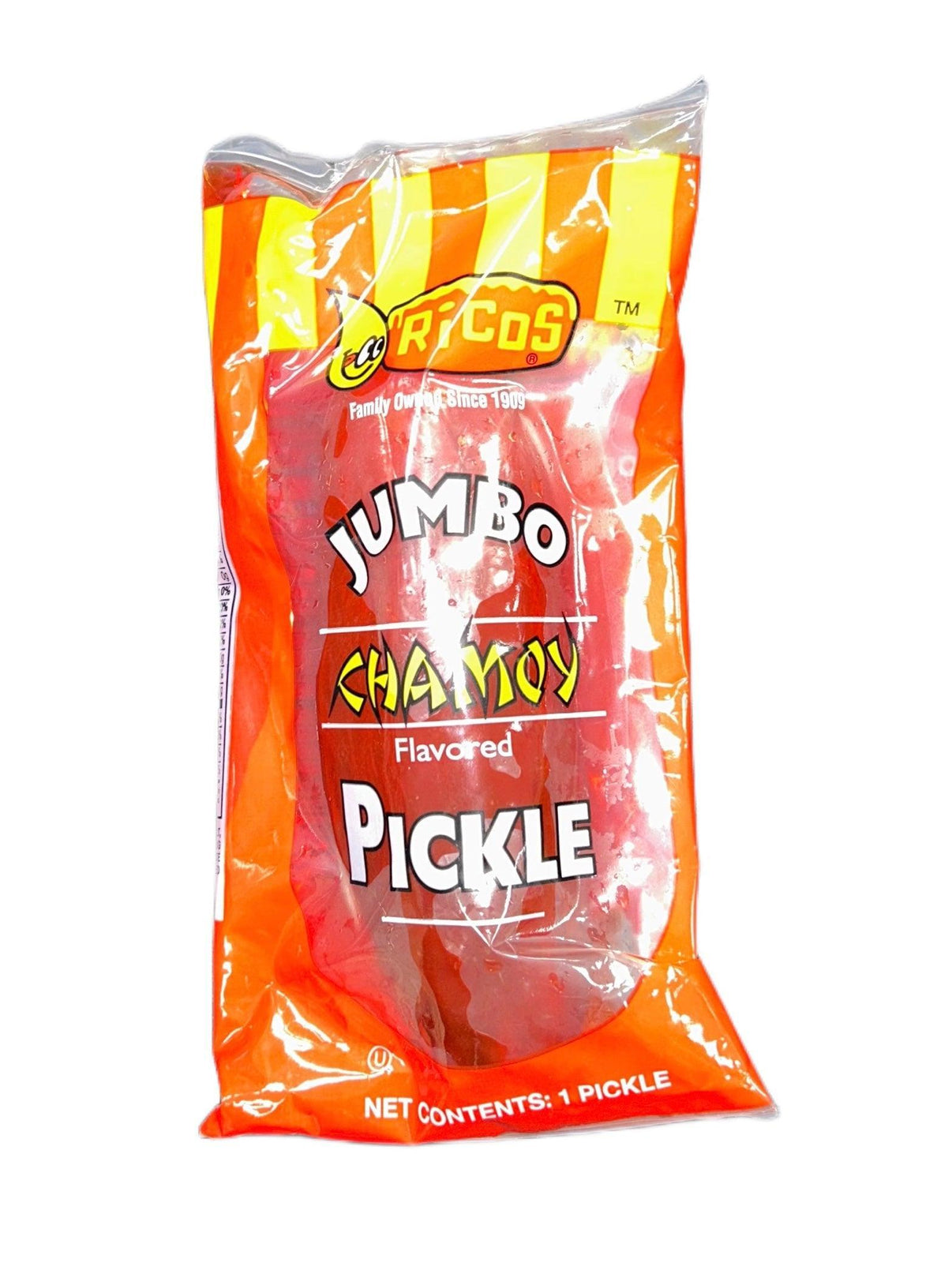 Rico's Jumbo Chamoy Pickle Tangy & Spicy