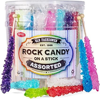 Rock Candy On A Stick - Extreme Snacks