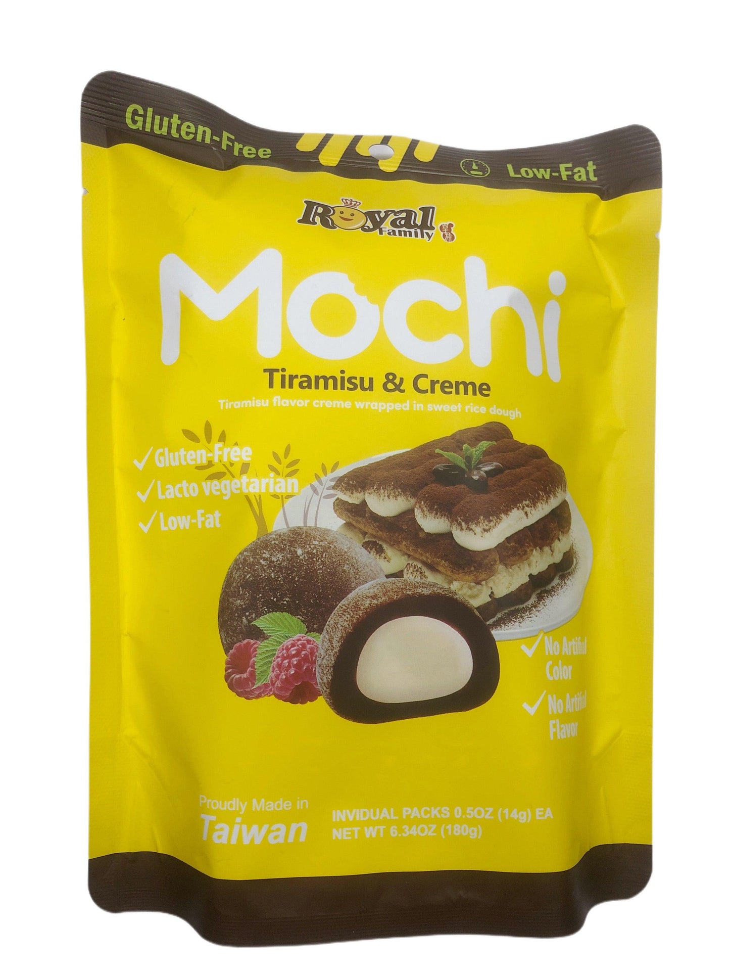 Royal Family Mochi Tiramisu & Creme 6.35OZ - Extreme Snacks
