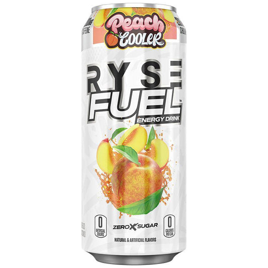 RYSE Fuel Energy Drink - Peach Cooler - Extreme Snacks