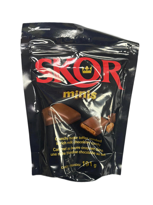 Skor Minis Chocolate Bag 191G - Extreme Snacks