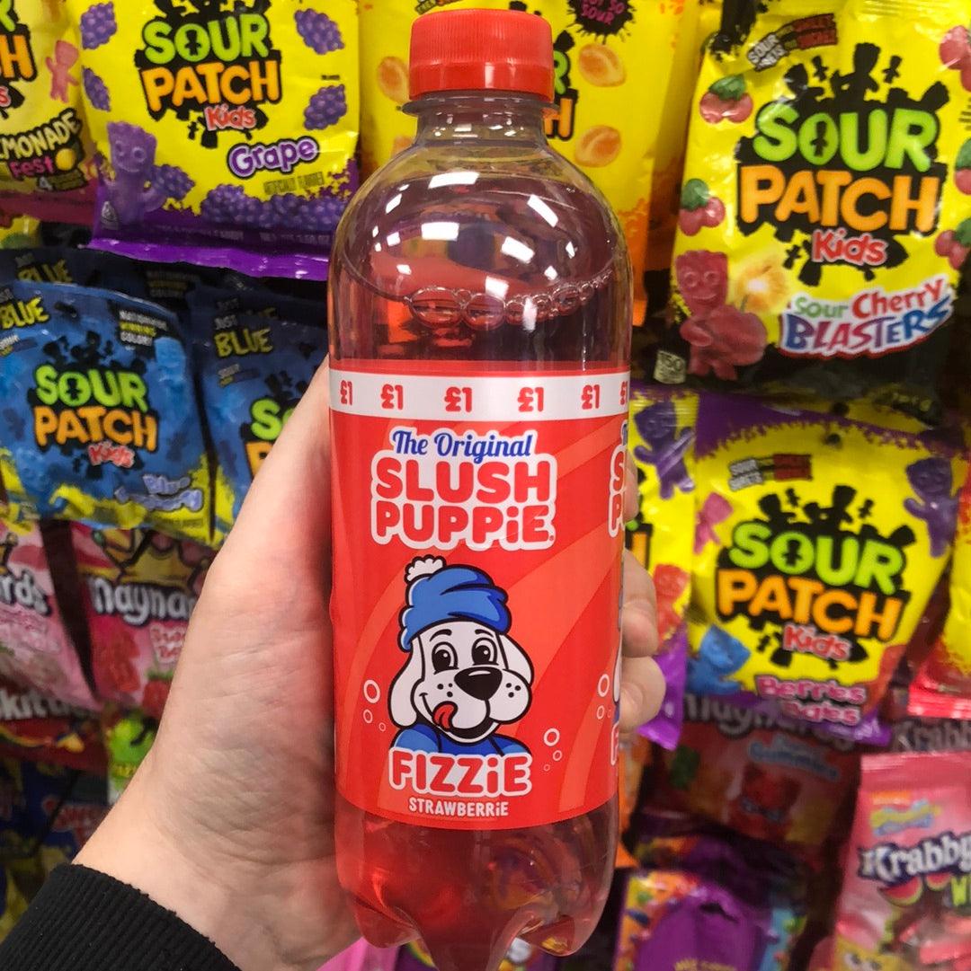 Slush Puppie Strawberry Fizzie Soda - UK - Extreme Snacks