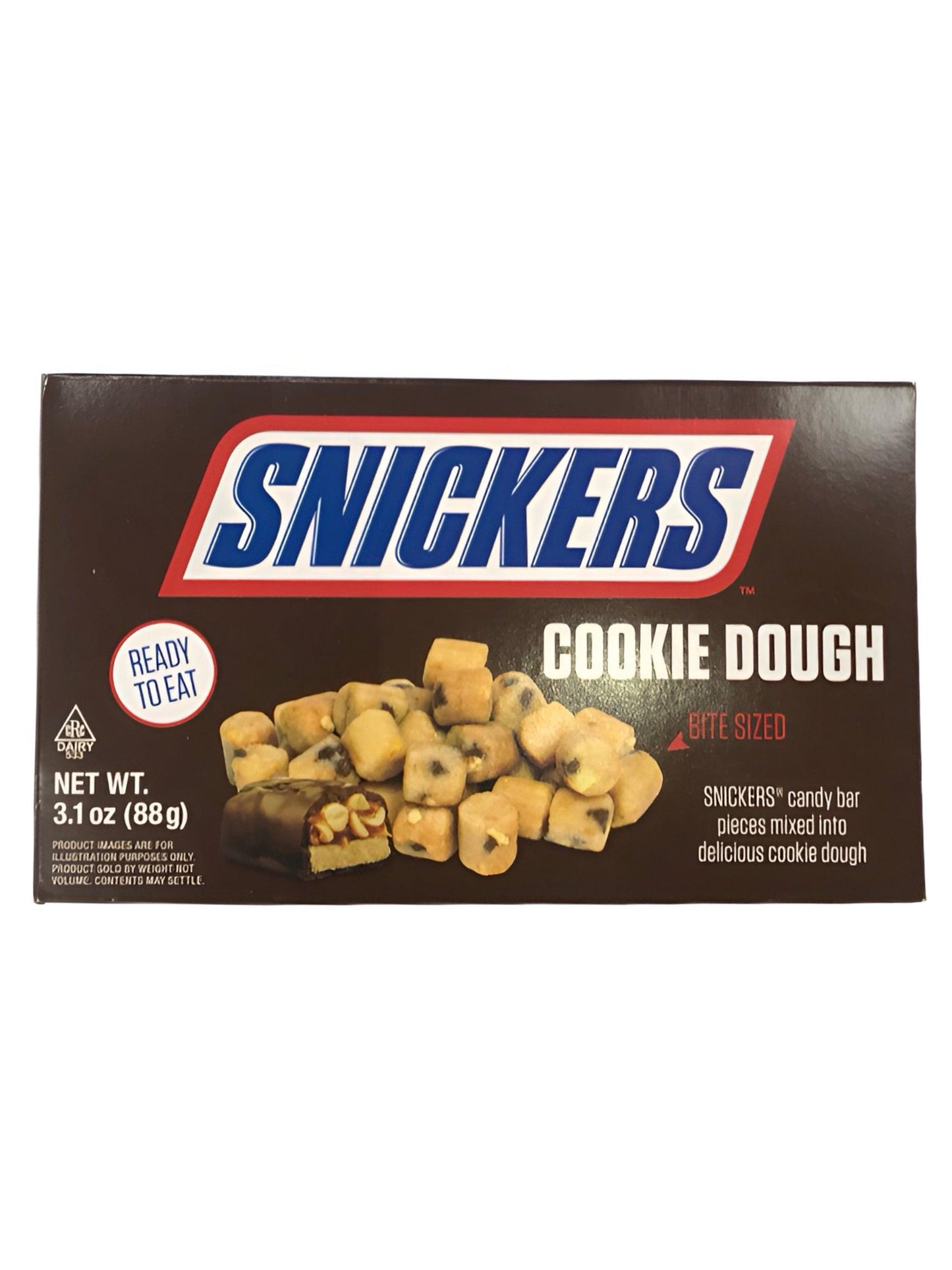 Snickers Cookie Dough Bites Theatre Box - Extreme Snacks